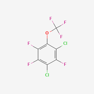 1,3-Dichloro-2,4,5-trifluoro-6-(trifluoromethoxy)benzene - 