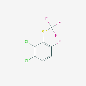 1,2-Dichloro-4-fluoro-3-(trifluoromethylthio)benzene - 