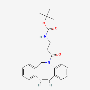 (Z)-tert-butyl (3-(dibenzo[b,f]azocin-5(6H)-yl)-3-oxopropyl)carbamate - 