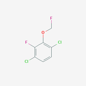 1,4-Dichloro-2-fluoro-3-(fluoromethoxy)benzene - 
