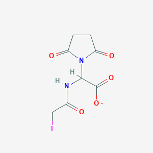 2-(2,5-Dioxopyrrolidin-1-yl)-2-[(2-iodoacetyl)amino]acetate - 
