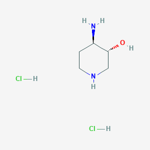 (3R,4R)-4-aminopiperidin-3-ol dihydrochloride - 