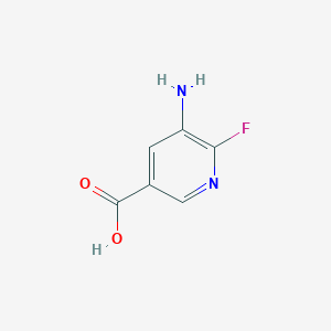 5-Amino-6-fluoronicotinic acid - 