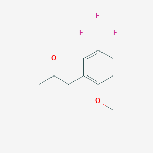 1-(2-Ethoxy-5-(trifluoromethyl)phenyl)propan-2-one - 