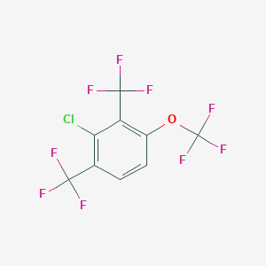 1,3-Bis(trifluoromethyl)-2-chloro-4-(trifluoromethoxy)benzene - 