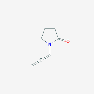 2-Pyrrolidinone, 1-(1,2-propadienyl)- - 17426-48-1