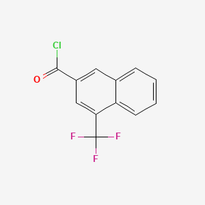 1-(Trifluoromethyl)naphthalene-3-carbonyl chloride - 