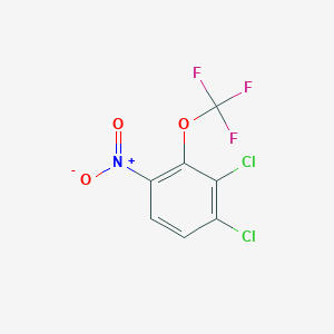 1,2-Dichloro-3-trifluoromethoxy-4-nitrobenzene - 