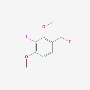 1,3-Dimethoxy-2-iodo-4-(fluoromethyl)benzene - 
