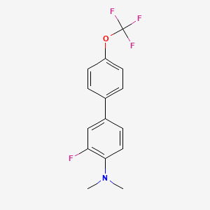 (3-Fluoro-4'-(trifluoromethoxy)biphenyl-4-yl)-dimethylamine - 