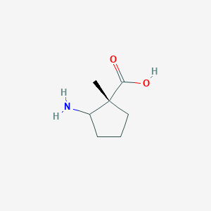 (1R)-2-amino-1-methylcyclopentane-1-carboxylic acid - 