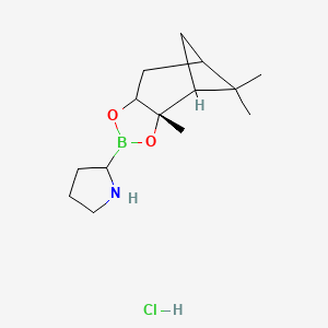 (R)-2-Pyrrolidineboronic acid pinanediol ester hydrochloride - 