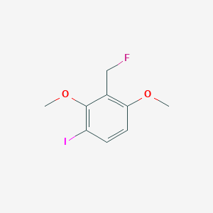 1,3-Dimethoxy-4-iodo-2-(fluoromethyl)benzene - 