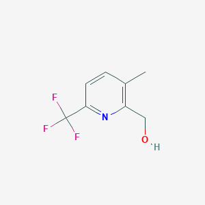 (3-Methyl-6-(trifluoromethyl)pyridin-2-yl)methanol - 