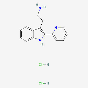 2-(2-Pyridin-2-YL-1H-indol-3-YL)-ethylamine dihydrochloride - 