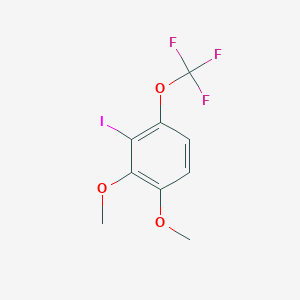 1,2-Dimethoxy-3-iodo-4-(trifluoromethoxy)benzene - 