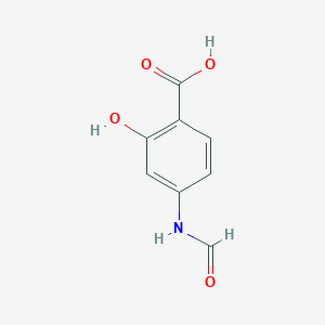 4-Formamido-2-hydroxybenzoic acid - 3520-97-6