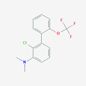 (2-Chloro-2'-(trifluoromethoxy)biphenyl-3-yl)-dimethylamine - 
