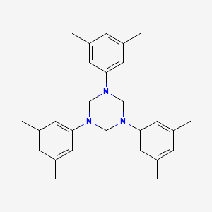 1,3,5-Tris(3,5-dimethylphenyl)-1,3,5-triazinane - 102101-00-8