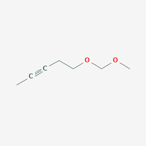 5-(Methoxymethoxy)pent-2-yne - 101533-94-2