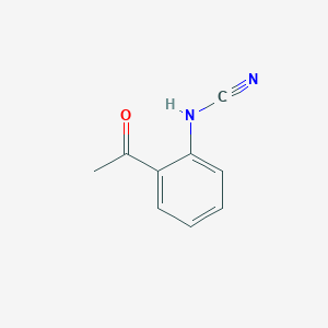 (2-Acetylphenyl)cyanamide - 75106-14-8