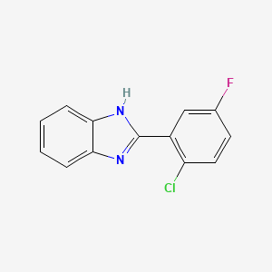 2-(2-Chloro-5-fluorophenyl)-1h-benzimidazole - 14225-81-1