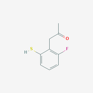 1-(2-Fluoro-6-mercaptophenyl)propan-2-one - 