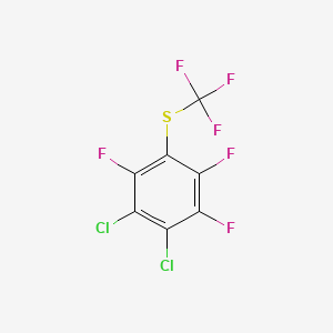 1,2-Dichloro-3,4,6-trifluoro-5-(trifluoromethylthio)benzene - 
