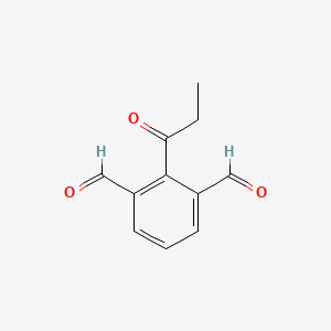 1-(2,6-Diformylphenyl)propan-1-one - 