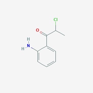 1-(2-Aminophenyl)-2-chloropropan-1-one - 