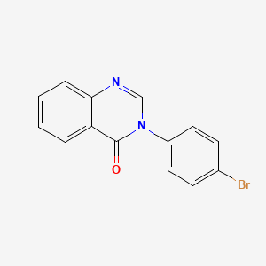 3-(4-Bromophenyl)quinazolin-4(3H)-one - 24122-32-5