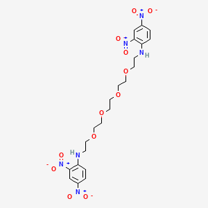 N1,N14-Bis(2,4-dinitrophenyl)-3,6,9,12-tetraoxatetradecane-1,14-diamine - 