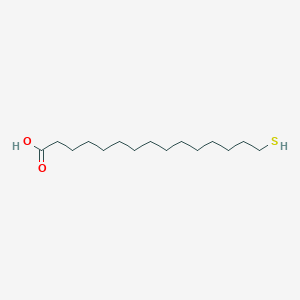 15-Sulfanylpentadecanoic acid - 184639-70-1