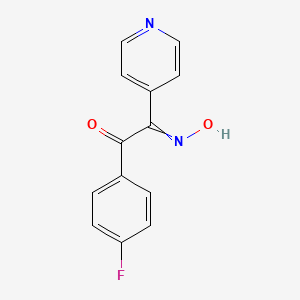 1-(4-Fluorophenyl)-2-hydroxyimino-2-pyridin-4-ylethanone - 