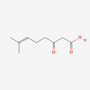 7-Methyl-3-oxooct-6-enoic acid - 65180-53-2
