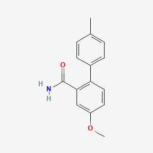 4-Methoxy-4'-methyl-[1,1'-biphenyl]-2-carboxamide - 
