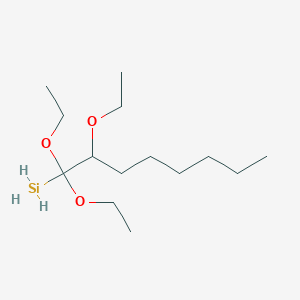 1,1,2-Triethoxyoctylsilane - 