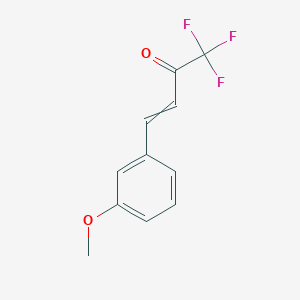 1,1,1-trifluoro-4-(3-methoxyphenyl)but-3-en-2-one - 