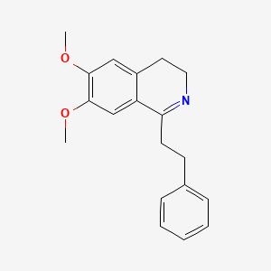 6,7-Dimethoxy-1-(2-phenylethyl)-3,4-dihydroisoquinoline - 