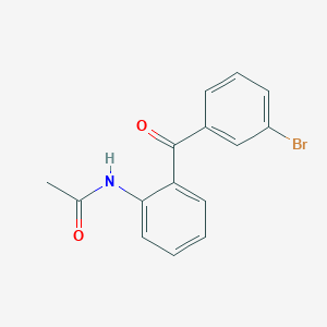 N-(2-(3-Bromobenzoyl)phenyl)acetamide - 