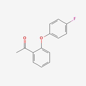 1-(2-(4-Fluorophenoxy)phenyl)ethanone - 