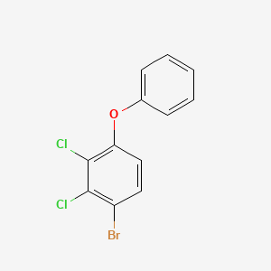 1-Bromo-2,3-dichloro-4-phenoxybenzene - 88803-79-6