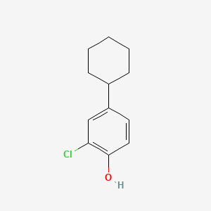 2-Chloro-4-cyclohexylphenol - 3964-61-2