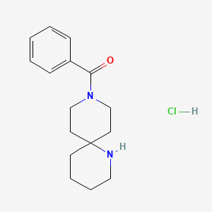 1,9-diazaspiro[5.5]undecan-9-yl(phenyl)methanone;hydrochloride - 