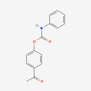 4-Acetylphenyl phenylcarbamate - 37070-86-3