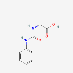 3-Methyl-N-(phenylcarbamoyl)-D-valine - 827612-23-7
