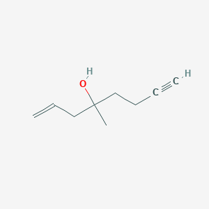 1-Octen-7-yn-4-ol, 4-methyl- - 844437-28-1