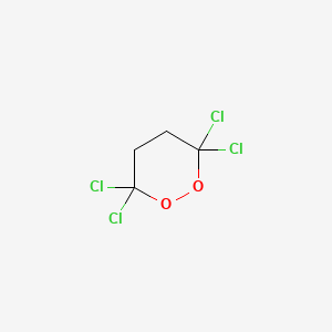 3,3,6,6-Tetrachloro-1,2-dioxane - 524938-51-0