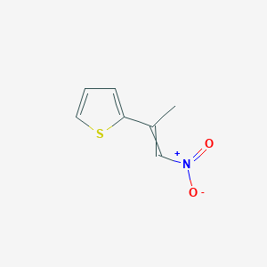 2-(1-Nitroprop-1-en-2-yl)thiophene - 615552-97-1