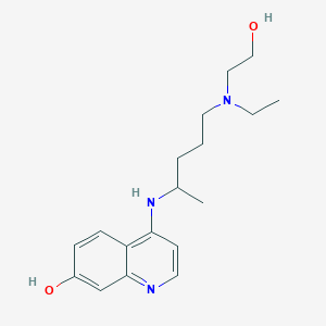 7-Quinolinol, 4-[[4-[ethyl(2-hydroxyethyl)amino]-1-methylbutyl]amino]- - 319913-01-4